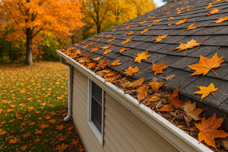 Importance of gutter cleaning before fall