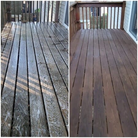 When your deck needs professional cleaning