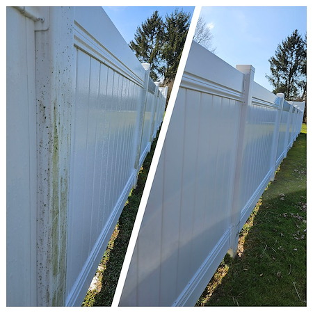 Why fence cleaning helps protect wood and vinyl fences