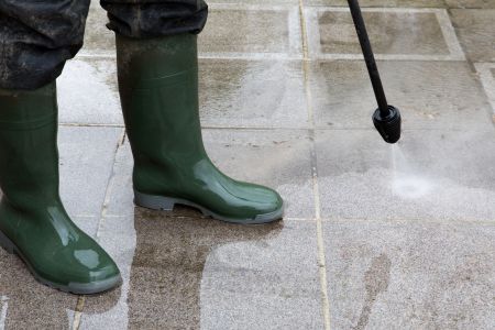 Sidewalk cleaning