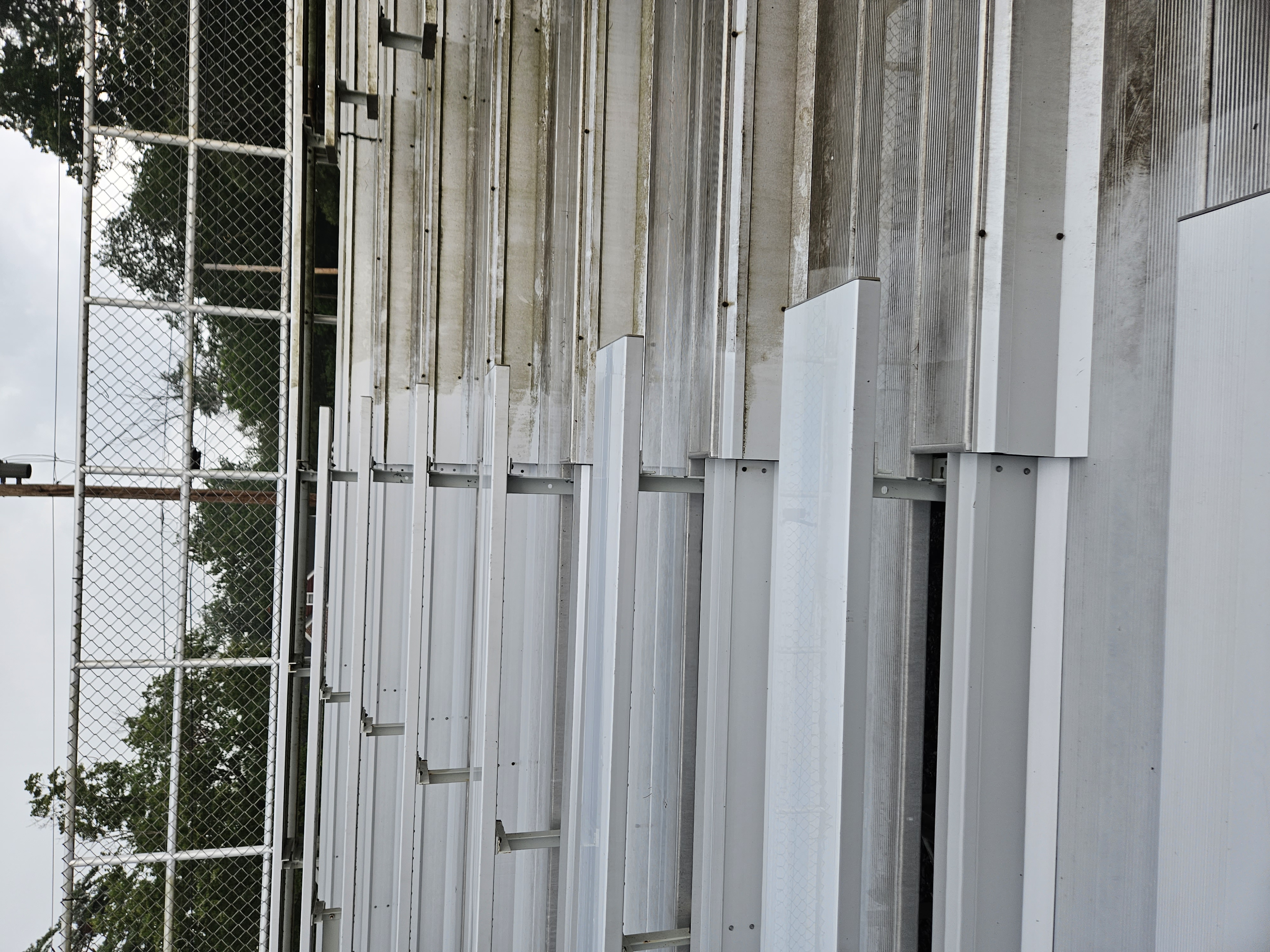 Bleacher Cleaning and Pressure Washing