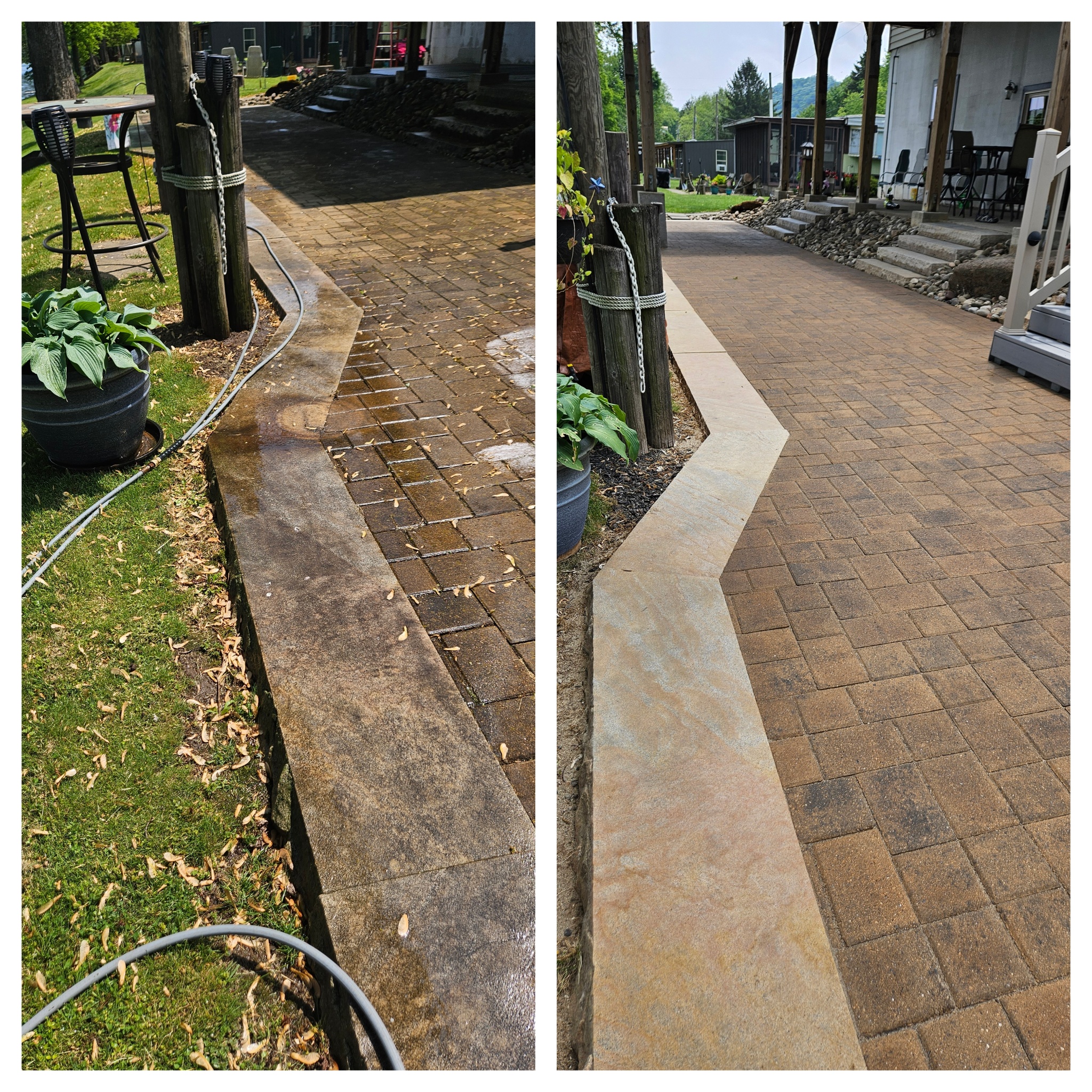 Top Quality House Washing, Pressure Washing and Paver Restoration Performed in Selinsgrove, Pennsylvania!